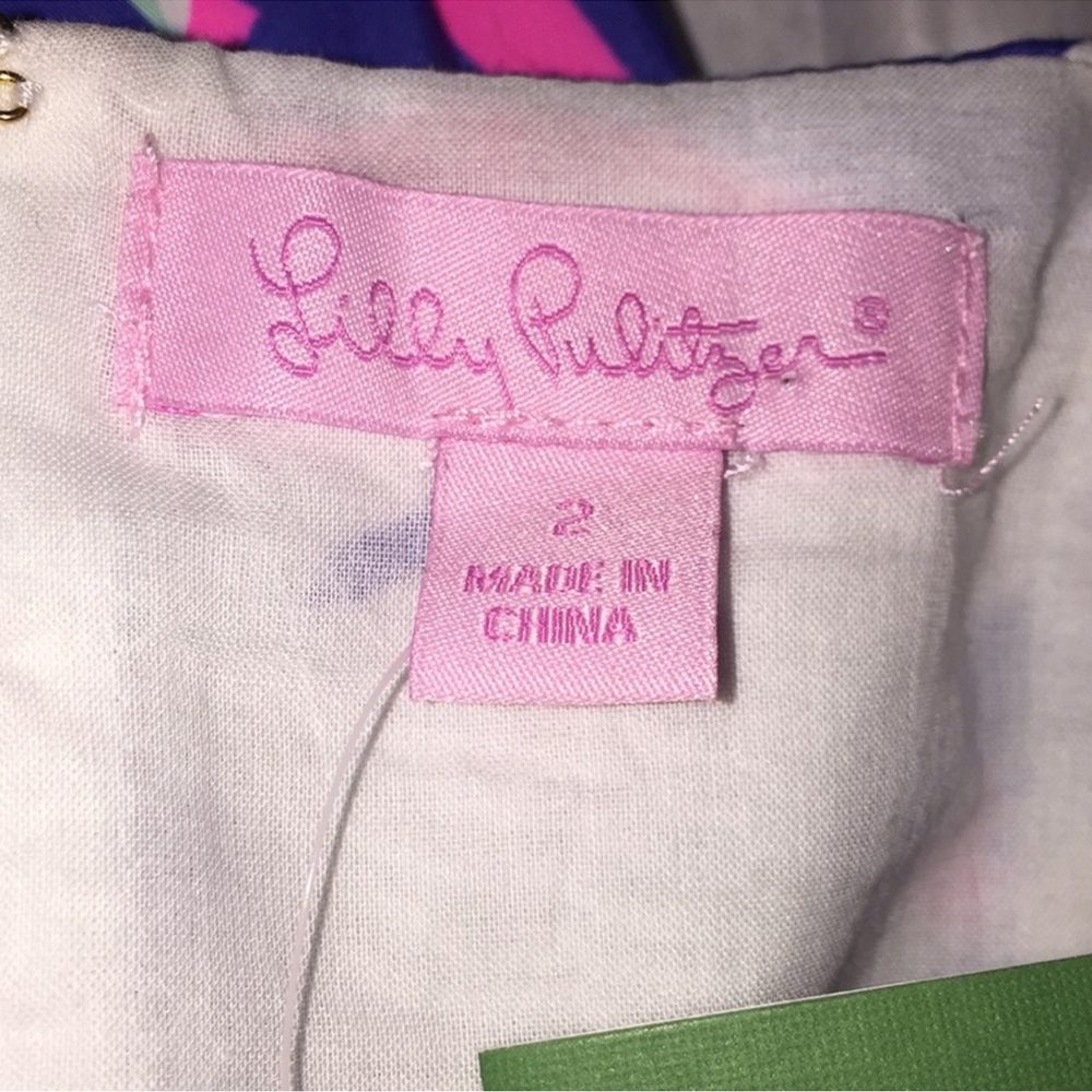 Reduced Today Only NWT Lilly Pulitzer Christine Dress Size 2 - Picture 6 of 9